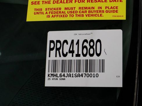 Certified 2025 Hyundai Sonata SEL FWD image 34
