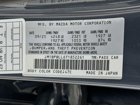 Used 2026 MAZDA MAZDA3 Carbon AWD/4WD image 12