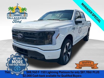 New 2025 Ford F150 Lightning Platinum