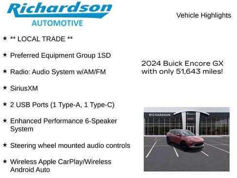 Used 2024 Buick Encore GX Sport Touring FWD image 10