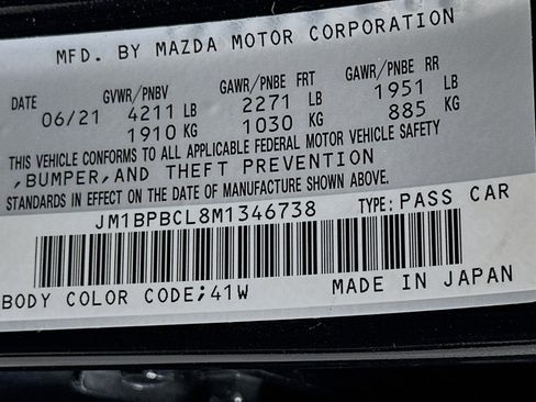 Used 2021 MAZDA MAZDA3 s image 24