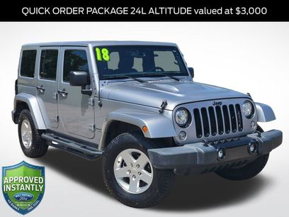 Used 2018 Jeep Wrangler Unlimited Sahara