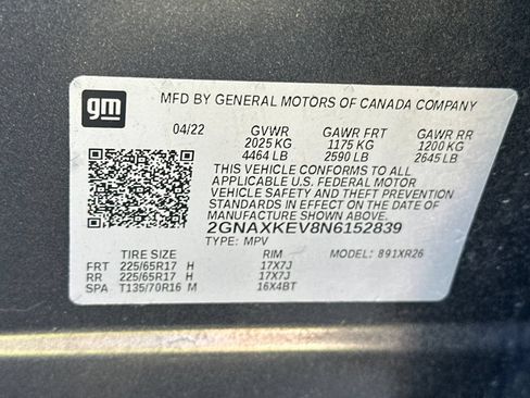 Used 2022 Chevrolet Equinox LT FWD image 28