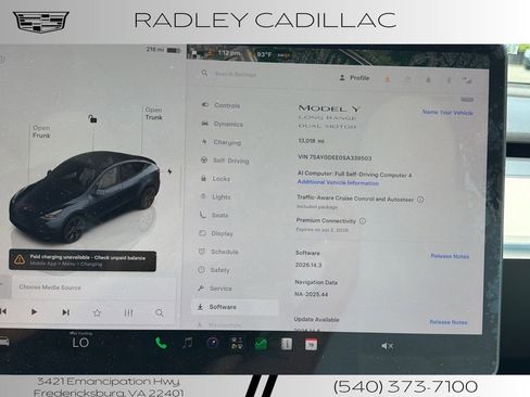 Used 2025 Tesla Model Y Long Range AWD/4WD image 8