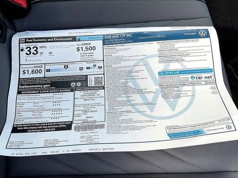 New 2025 Volkswagen Jetta SEL FWD image 5