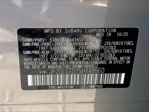New 2025 Subaru Forester Touring image 8