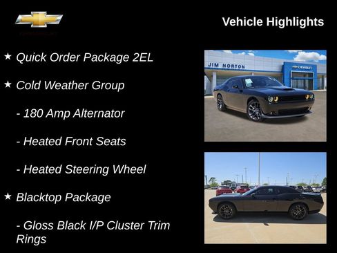 Used 2021 Dodge Challenger GT w/ Blacktop Package RWD image 8