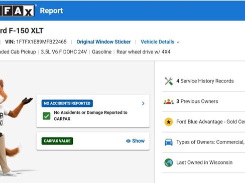 Certified 2021 Ford F150 XLT w/ Equipment Group 301A Mid AWD/4WD image 3