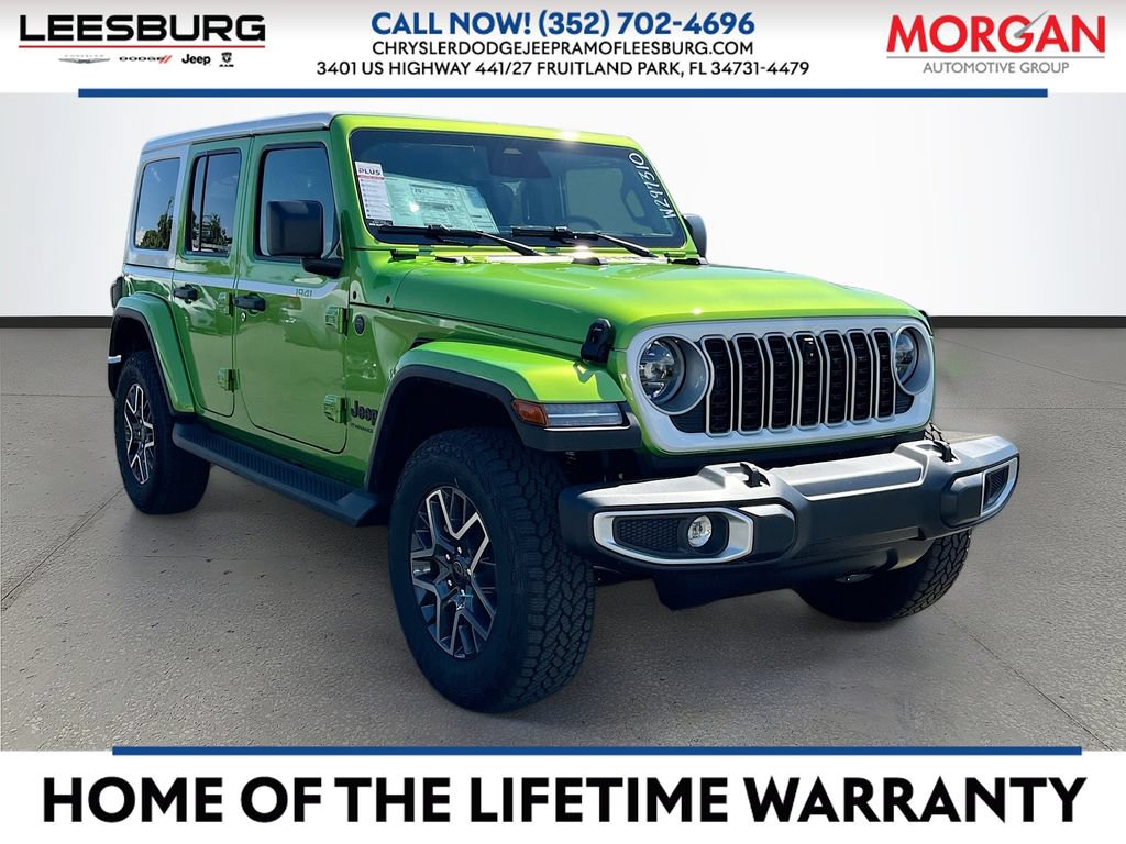 New 2026 Jeep Wrangler Unlimited Sahara w/ Whitecap Package AWD/4WD image 1