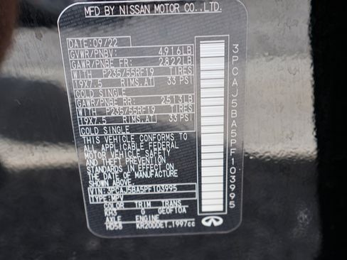 Certified 2023 INFINITI QX50 Luxe w/ Accent Package image 30