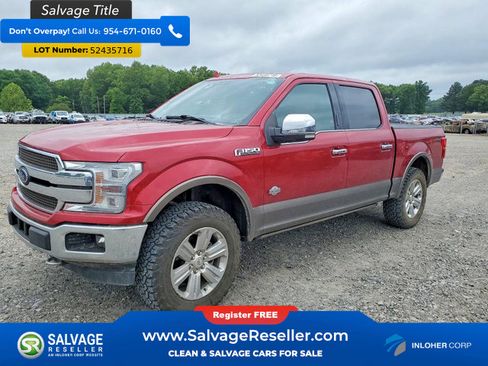 Used 2020 Ford F150 King Ranch w/ Equipment Group 601A Luxury AWD/4WD image 1