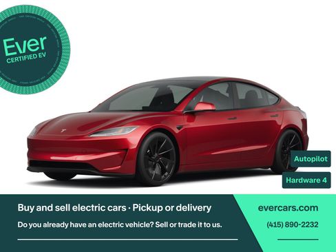 Used 2025 Tesla Model 3 Performance AWD/4WD image 1