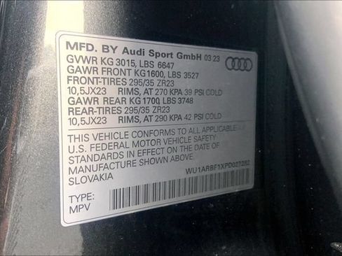 Used 2023 Audi RS Q8 w/ Black Optic Package AWD/4WD image 34