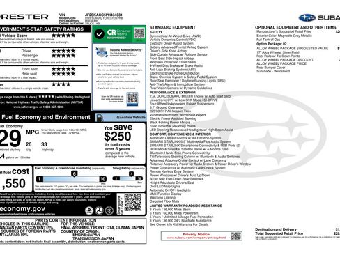 Used 2023 Subaru Forester image 11
