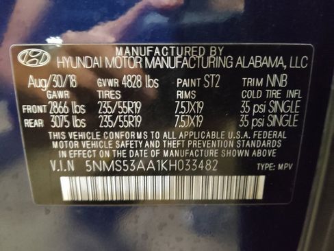 Used 2019 Hyundai Santa Fe Limited image 33