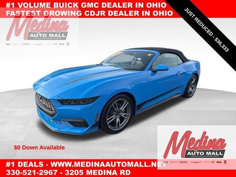Used 2025 Ford Mustang Premium w/ Wheel & Stripe Package image 1