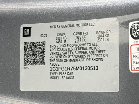Used 2021 Chevrolet Camaro SS RWD image 33