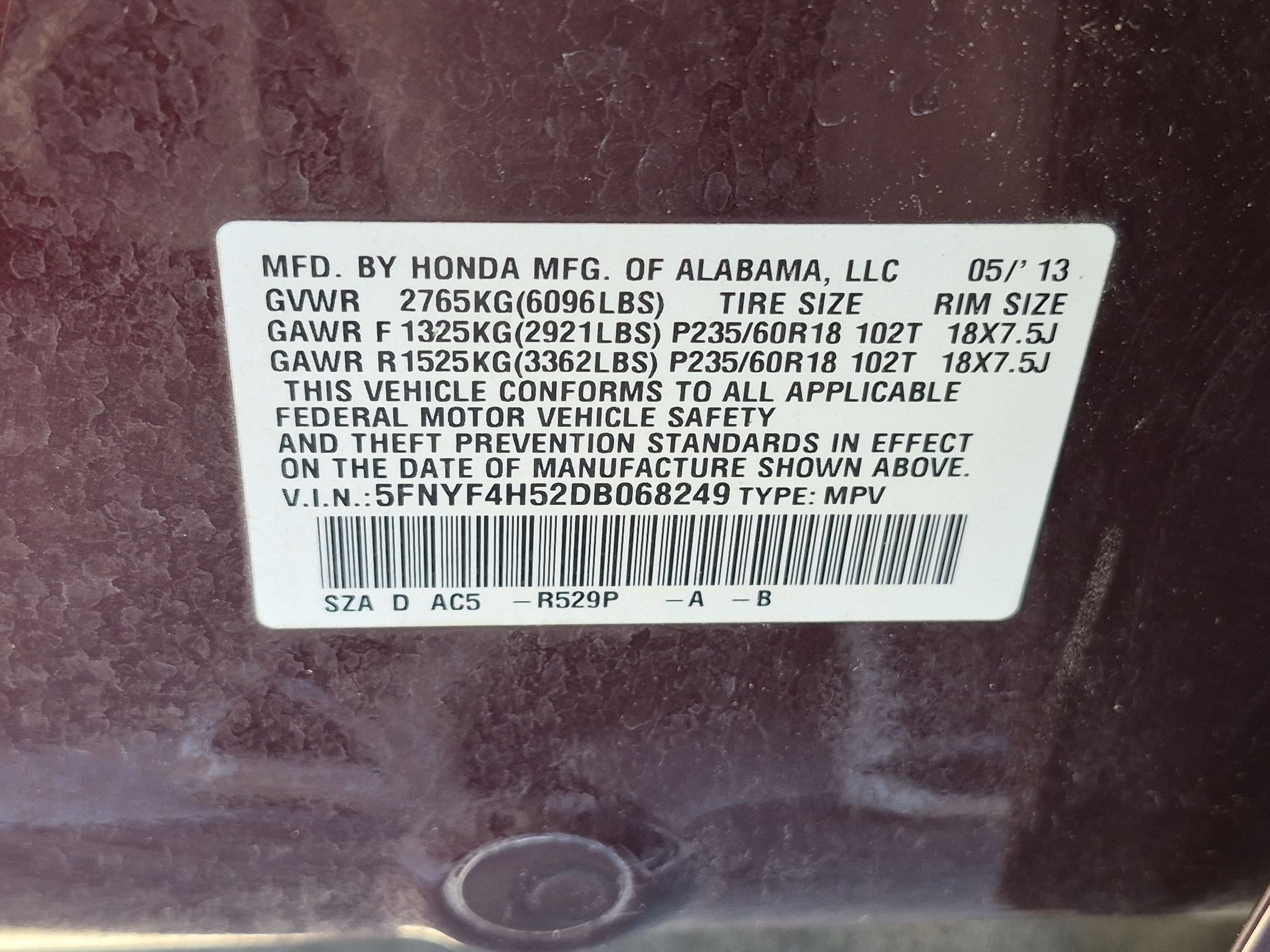 Used 2013 Honda Pilot EX-L image 35