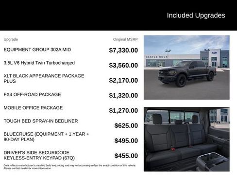 New 2026 Ford F150 XLT w/ Equipment Group 302A MID AWD/4WD image 5