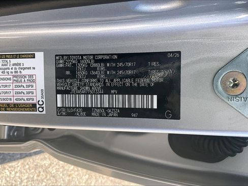 New 2026 Toyota 4Runner SR5 RWD image 17