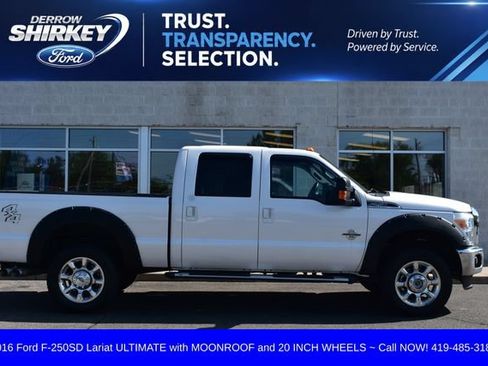 Used 2016 Ford F250 Lariat w/ Lariat Ultimate Package AWD/4WD image 3