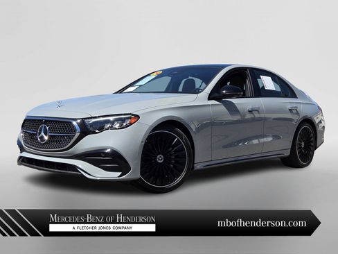 Certified 2024 Mercedes-Benz E 350 4MATIC Sedan w/ MBUS Superscreen Package image 1