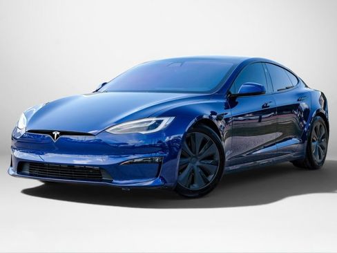 Used 2021 Tesla Model S Long Range AWD/4WD image 1
