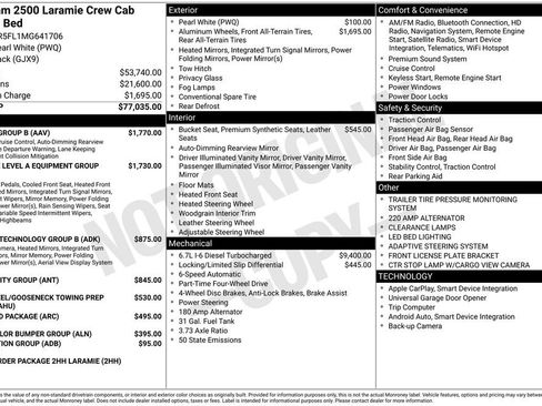 Used 2021 RAM 2500 Laramie w/ Safety Group B image 12