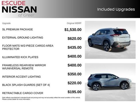 Certified 2023 Nissan Rogue SL w/ SL Premium Package image 14