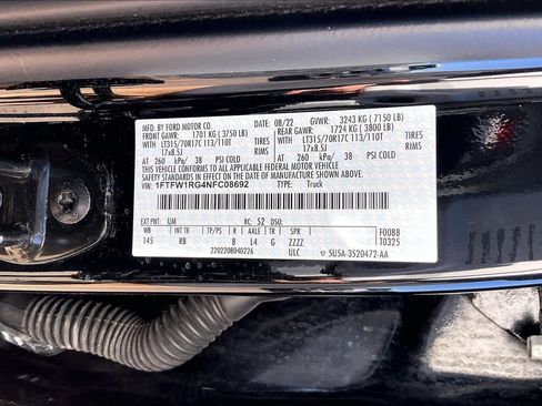 Used 2022 Ford F150 Raptor w/ Equipment Group 801A High image 34