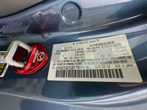 Used 2016 MAZDA MX-5 Miata Grand Touring RWD image 12