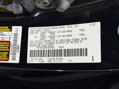 Used 2023 Toyota Tundra 1794 Edition AWD/4WD image 27