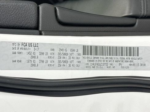 Used 2018 Jeep Grand Cherokee Altitude AWD/4WD image 34