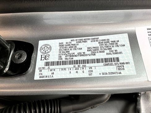 Certified 2024 Ford F450 Lariat w/ FX4 Off-Road Package AWD/4WD image 34
