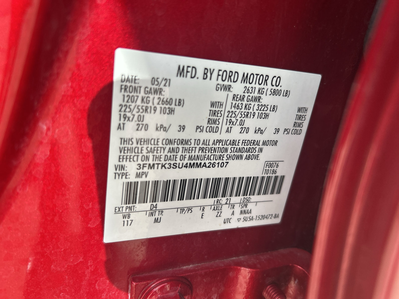 Used 2021 Ford Mustang Mach-E Premium AWD/4WD image 16