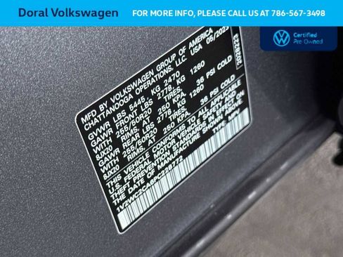 Used 2023 Volkswagen Atlas Cross Sport SE w/ Black Wheel Package FWD image 29