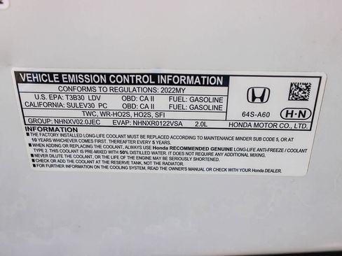 Certified 2022 Honda Civic Sport image 27