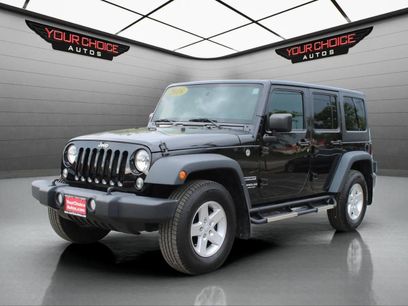 Used 2016 Jeep Wrangler Unlimited Sport w/ Quick Order Package 24S