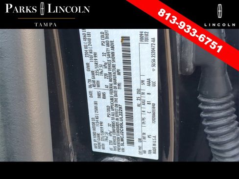 Used 2020 Lincoln Corsair Reserve w/ Equipment Group 201A image 35