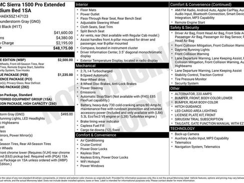 Certified 2025 GMC Sierra 1500 Pro w/ Graphite Edition RWD image 40