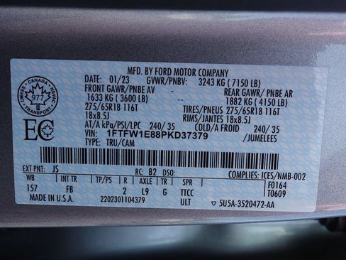 Used 2023 Ford F150 XLT w/ Equipment Group 302A High AWD/4WD image 15