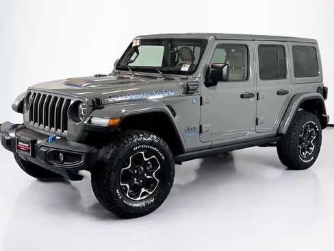 Used 2022 Jeep Wrangler Unlimited Rubicon 4xe image 1