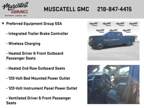 Used 2024 GMC Sierra 3500 Denali w/ Denali Reserve Package AWD/4WD image 14