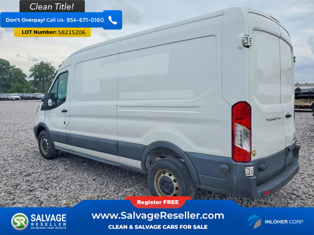 Used 2017 Ford Transit 250 148 Medium Roof RWD image 3