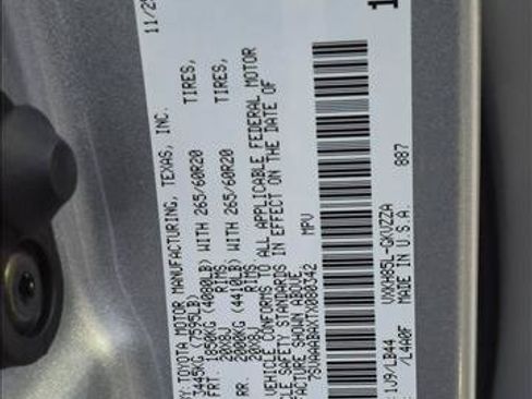 Certified 2026 Toyota Sequoia 1794 Edition AWD/4WD image 22