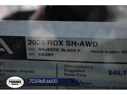New 2026 Acura RDX SH-AWD image 36