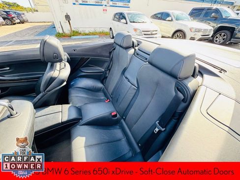 Used 2015 BMW 650i xDrive Convertible w/ M Sport Edition image 10