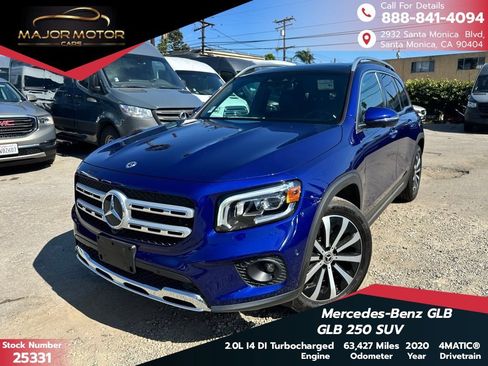Used 2020 Mercedes-Benz GLB 250 4MATIC w/ Premium Package image 1