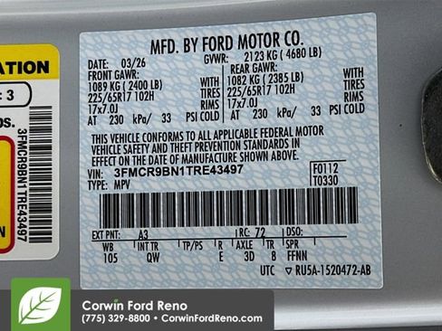 New 2026 Ford Bronco Sport Big Bend AWD/4WD image 31