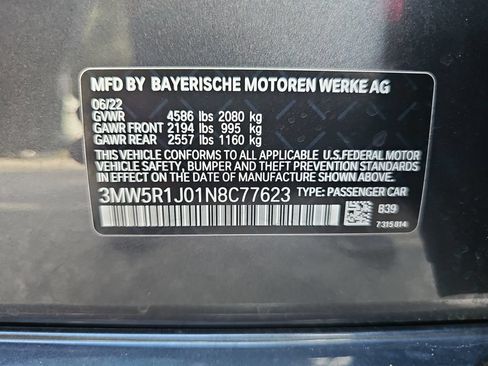 Used 2022 BMW 330i Sedan w/ Premium Package 2 RWD image 36